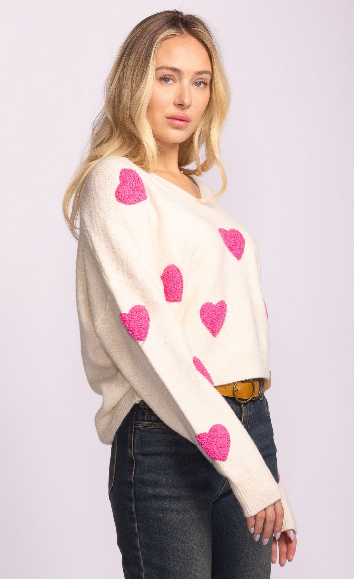 Espera Heart Sweater – LA Saddlery